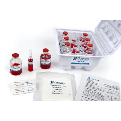 Item# TVA5251 HAZARDTEST 2™ SYSTEM HAZARDOUS DRUG COMPOUNDING AND ASEPTIC TECHNIQUE TEST KIT 4/BX